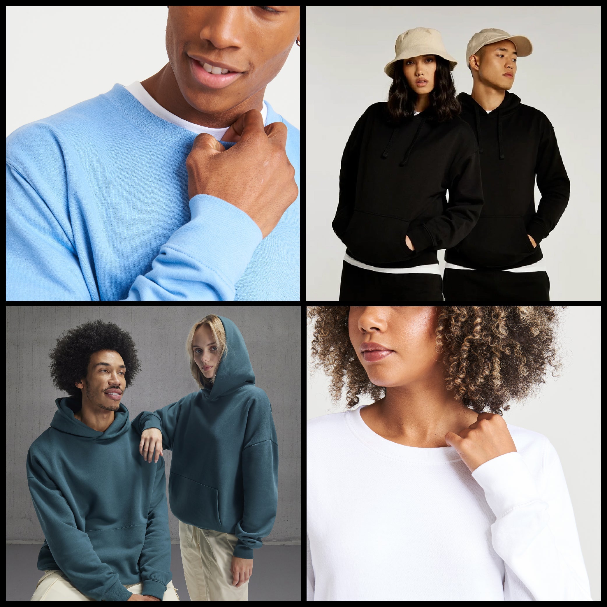 Blank Hoodies and Sweaters