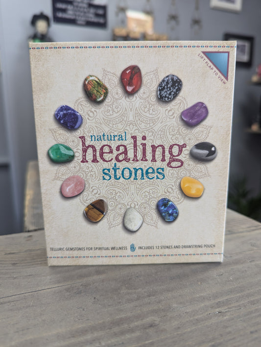 Natural Healing Stones Set