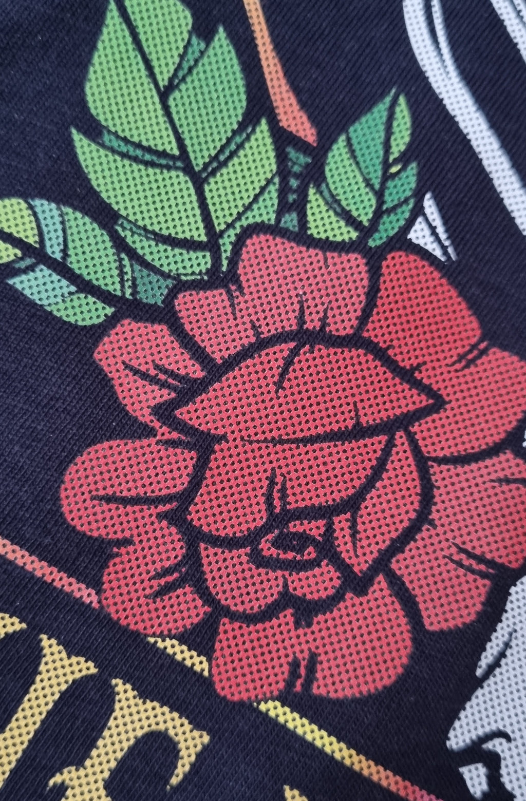 The Lovers T Shirt - Microdot Rainbow print