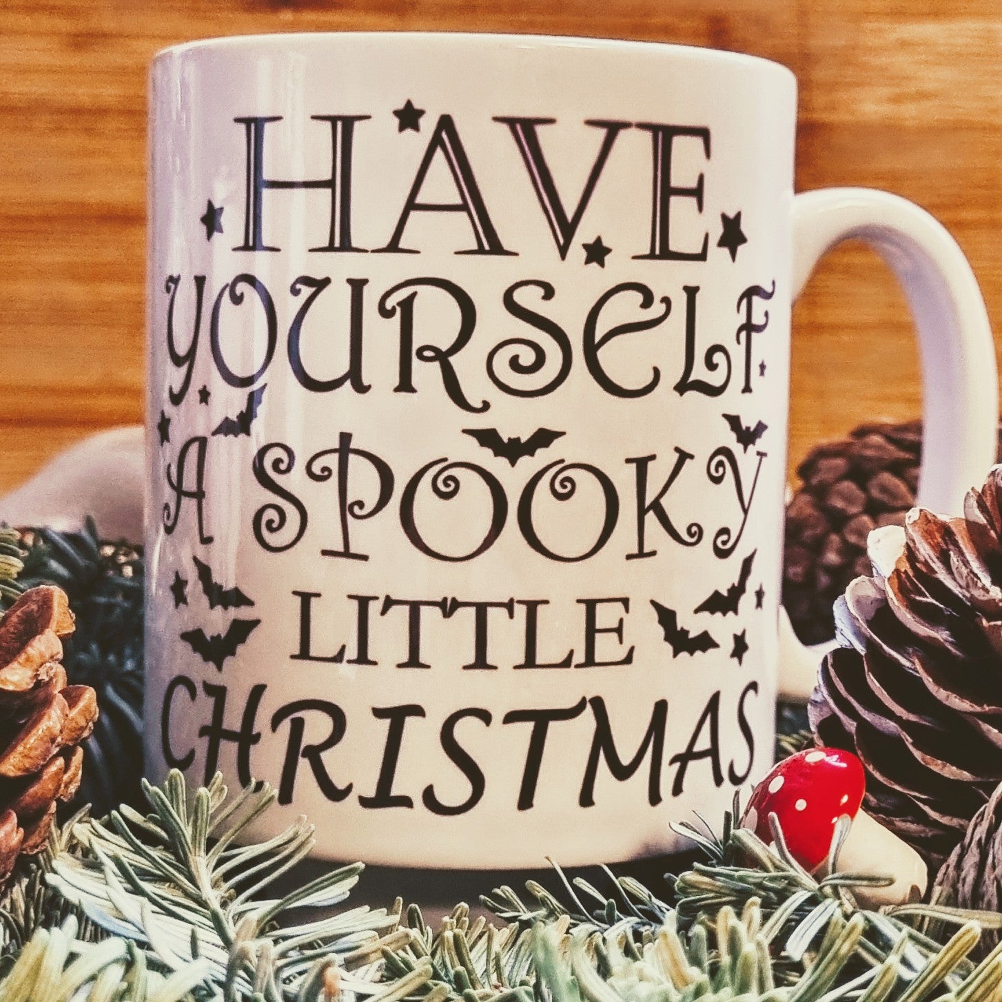 Spooky Christmas Ceramic Mug