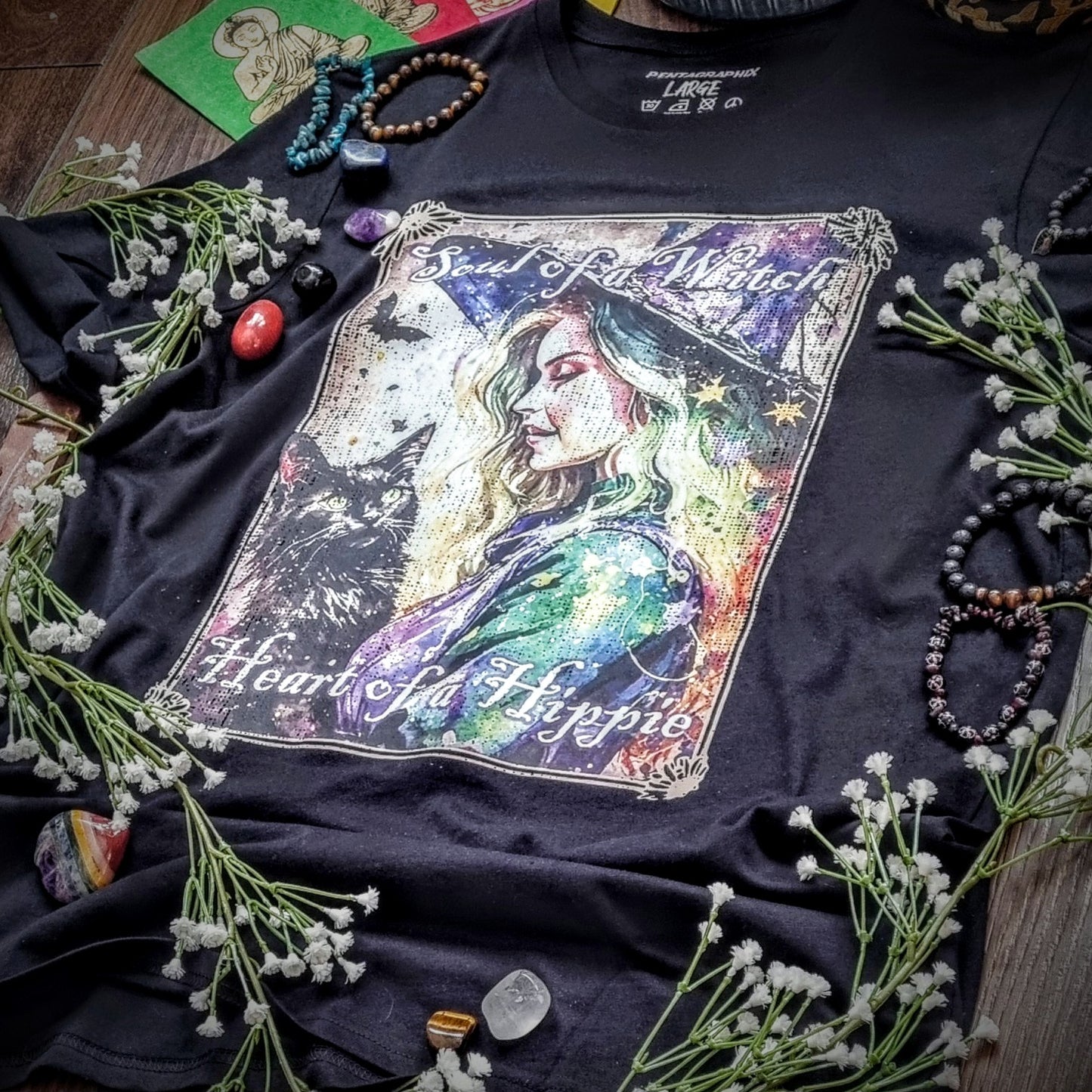 Soul Of A Witch Heart Of A Hippie T-Shirt