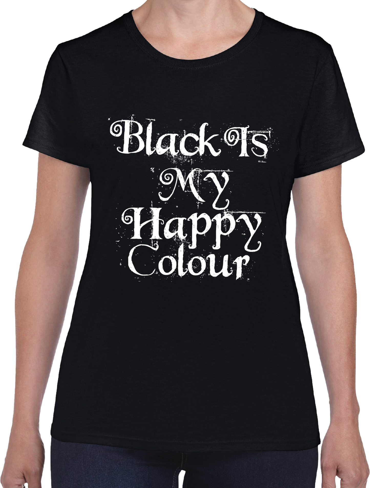 Black Is My Happy Colour T-Shirt