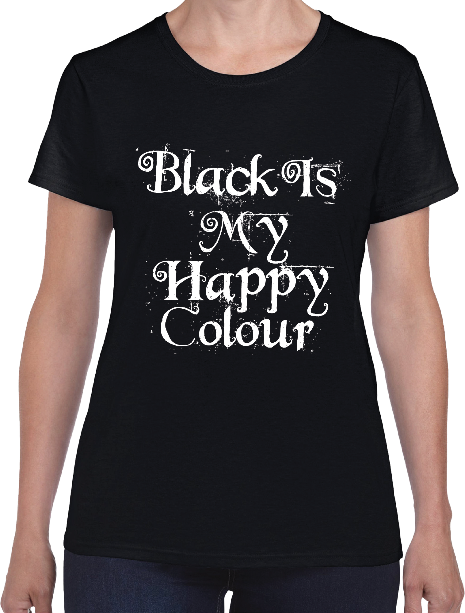 Black Is My Happy Colour T-Shirt