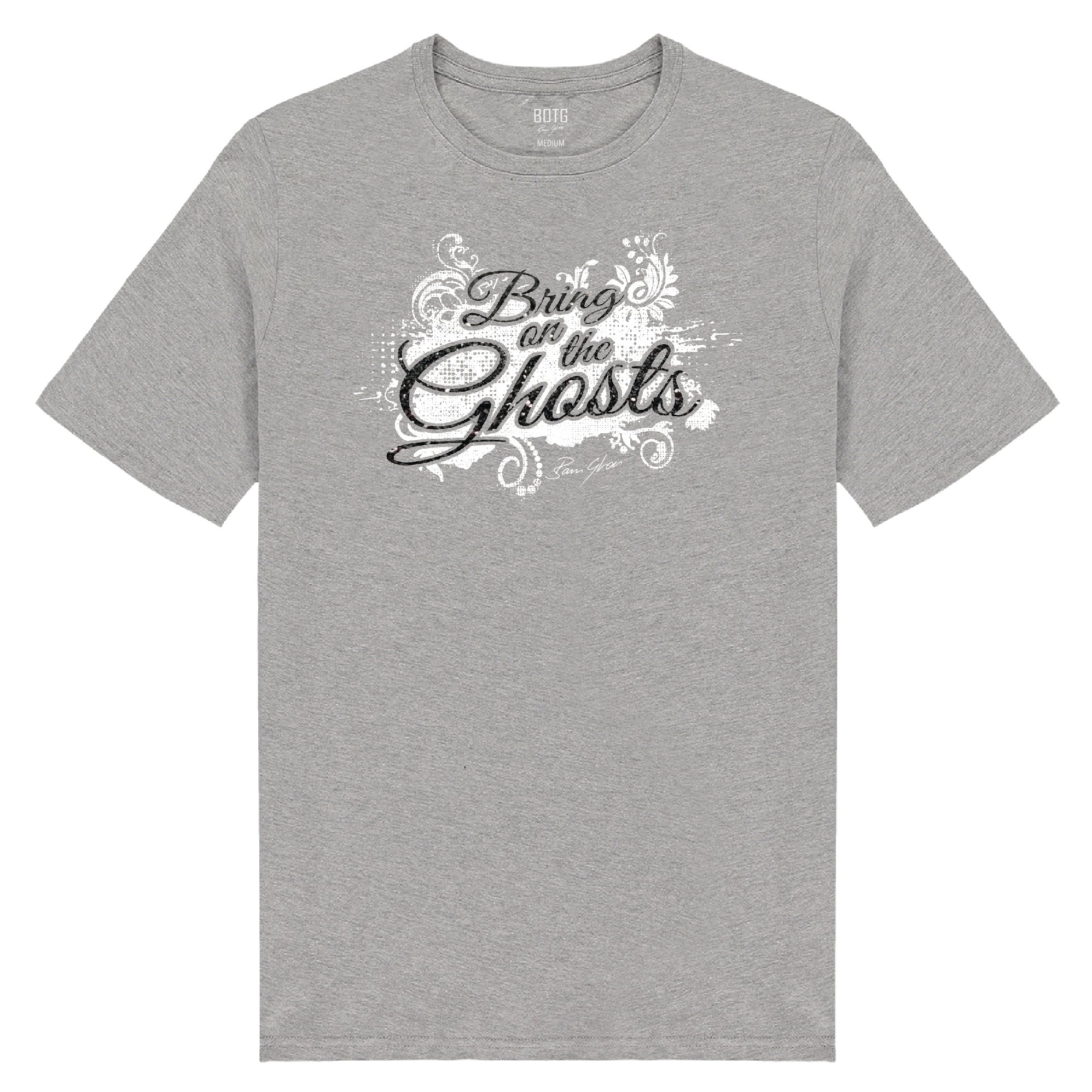 Bring On The Ghosts - Splash Motif - Glitter Print