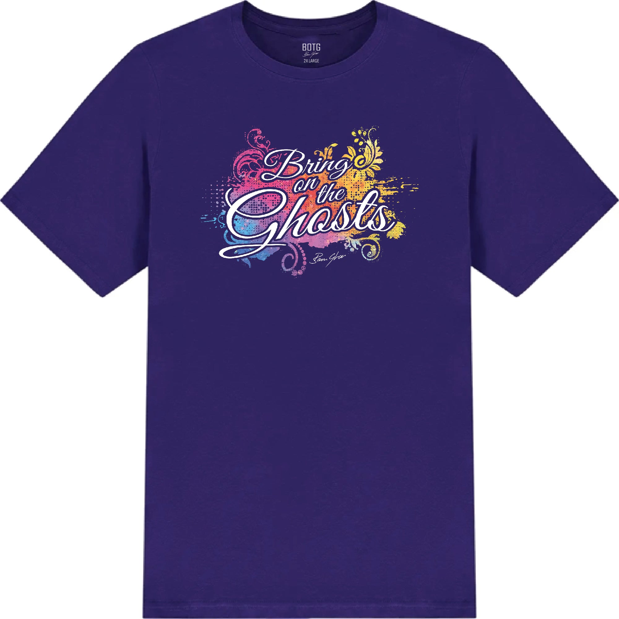 Bring On The Ghosts - Colour Splash Motif