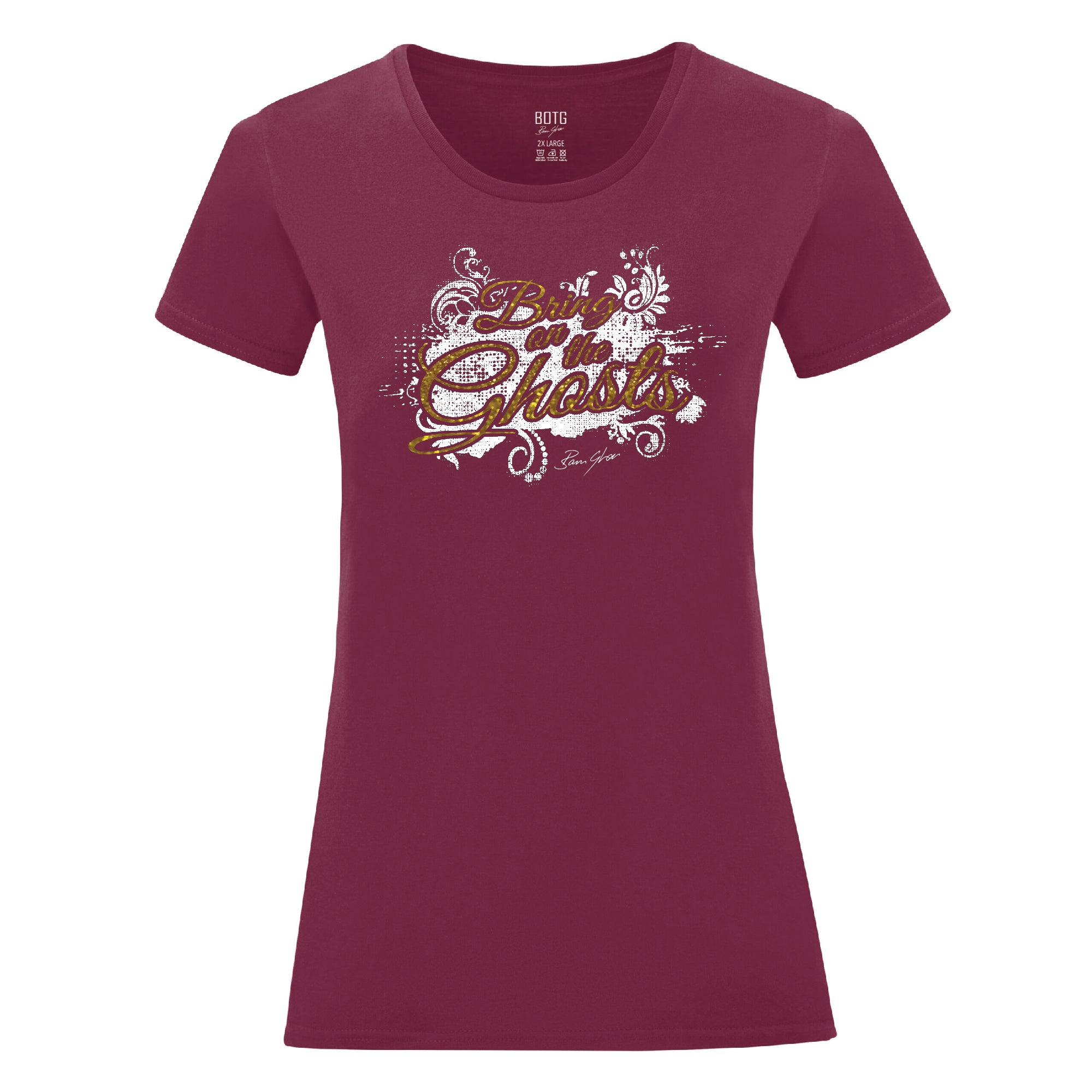 Bring On The Ghosts - Splash Motif - Glitter Print