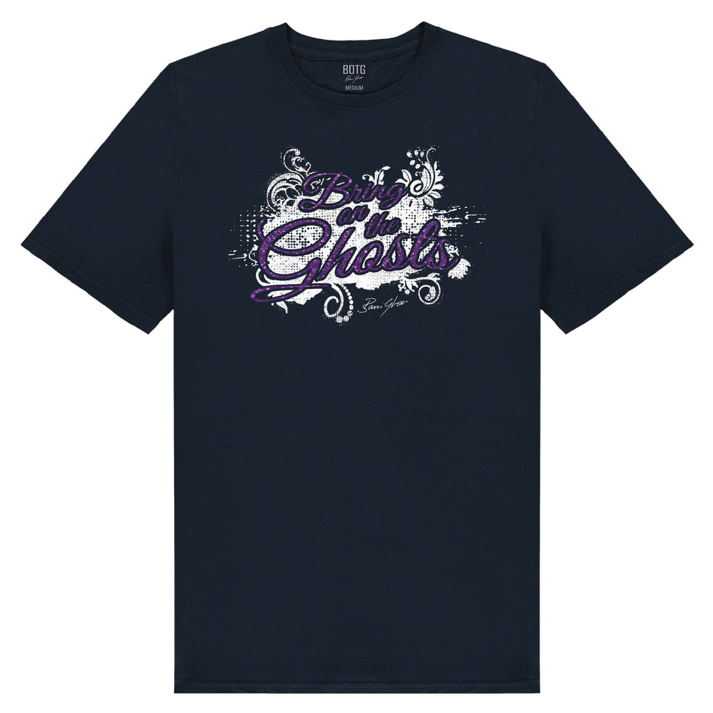 Bring On The Ghosts - Splash Motif - Glitter Print