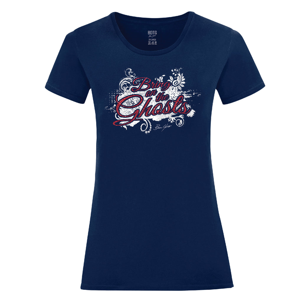 Bring On The Ghosts - Splash Motif - Glitter Print
