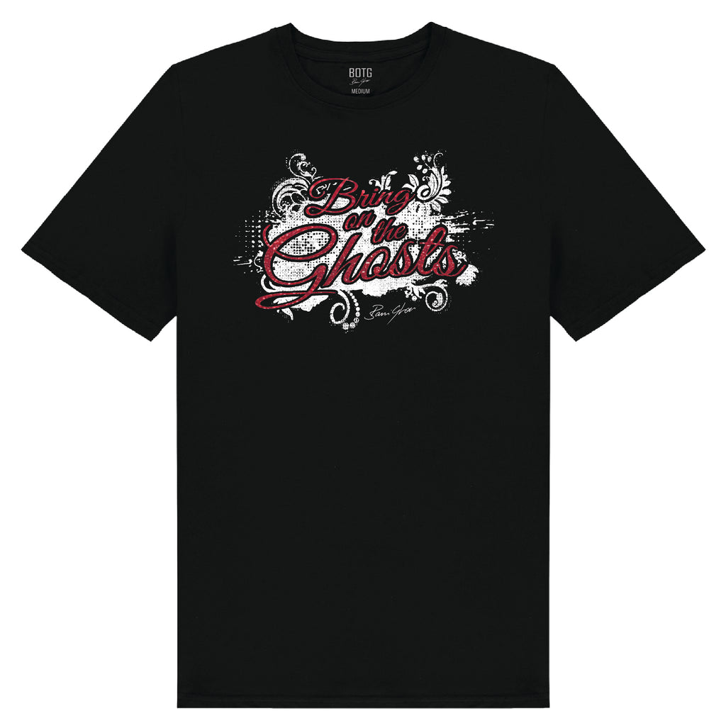 Bring On The Ghosts - Splash Motif - Glitter Print
