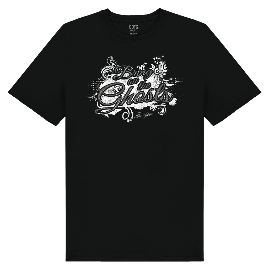 Bring On The Ghosts - Splash Motif - Glitter Print