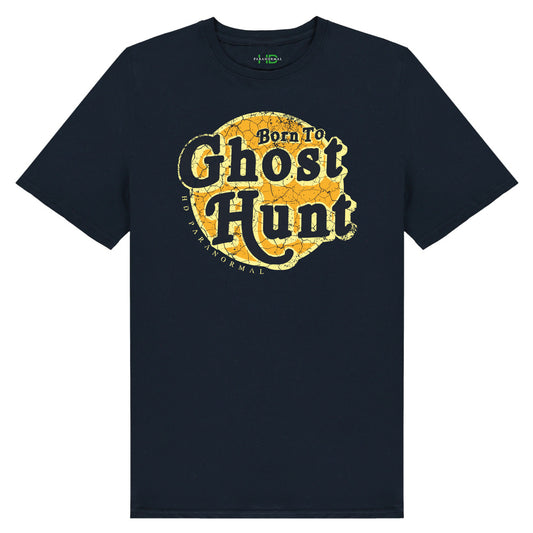 Born To Ghost Hunt Retro Design T Shirt