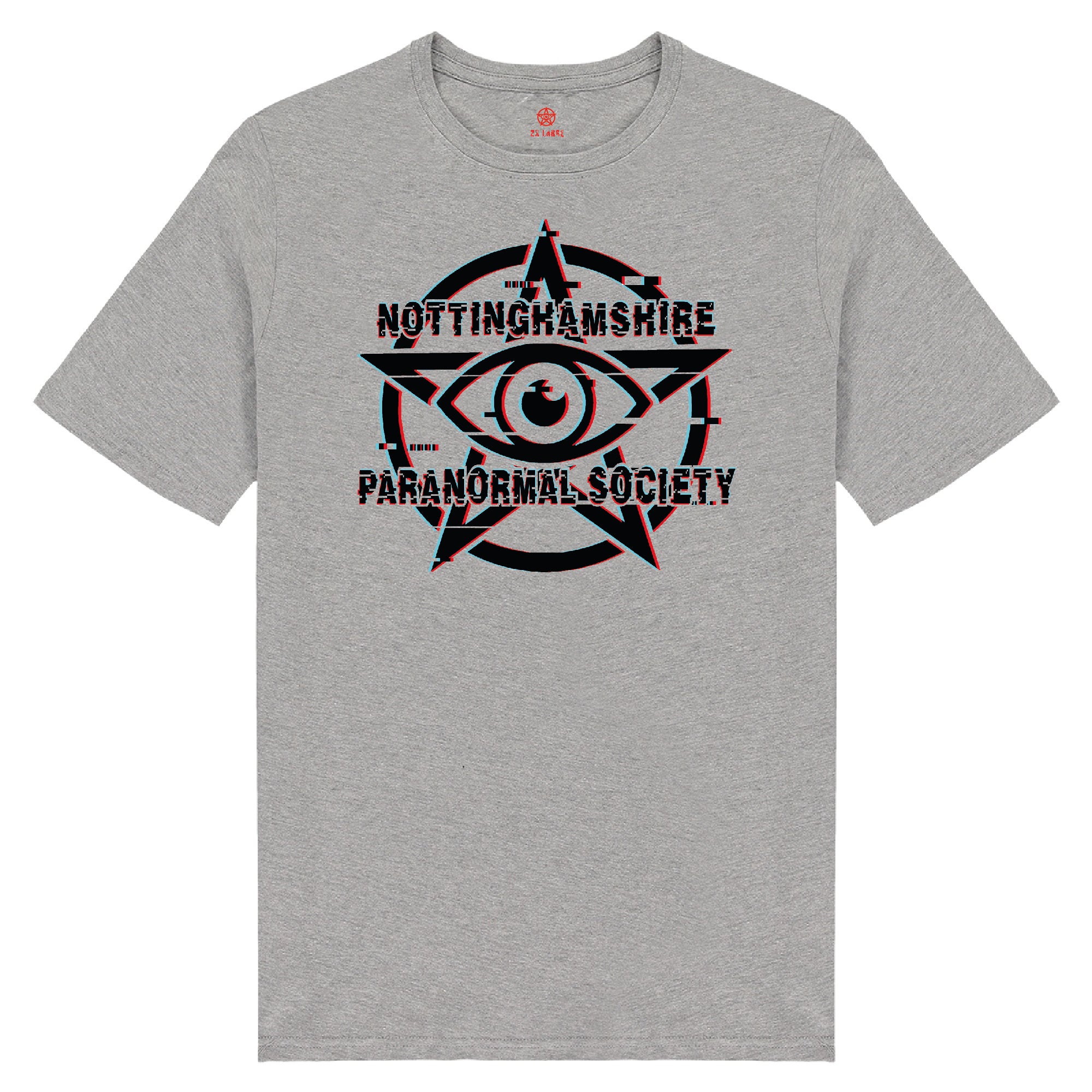 All Seeing Eye Logo T-Shirt - Glitch Design