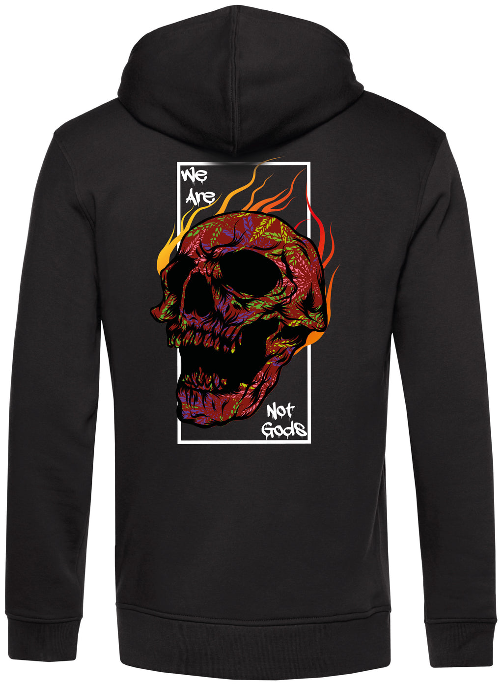 We Are Not Gods Zip Up Hoodie