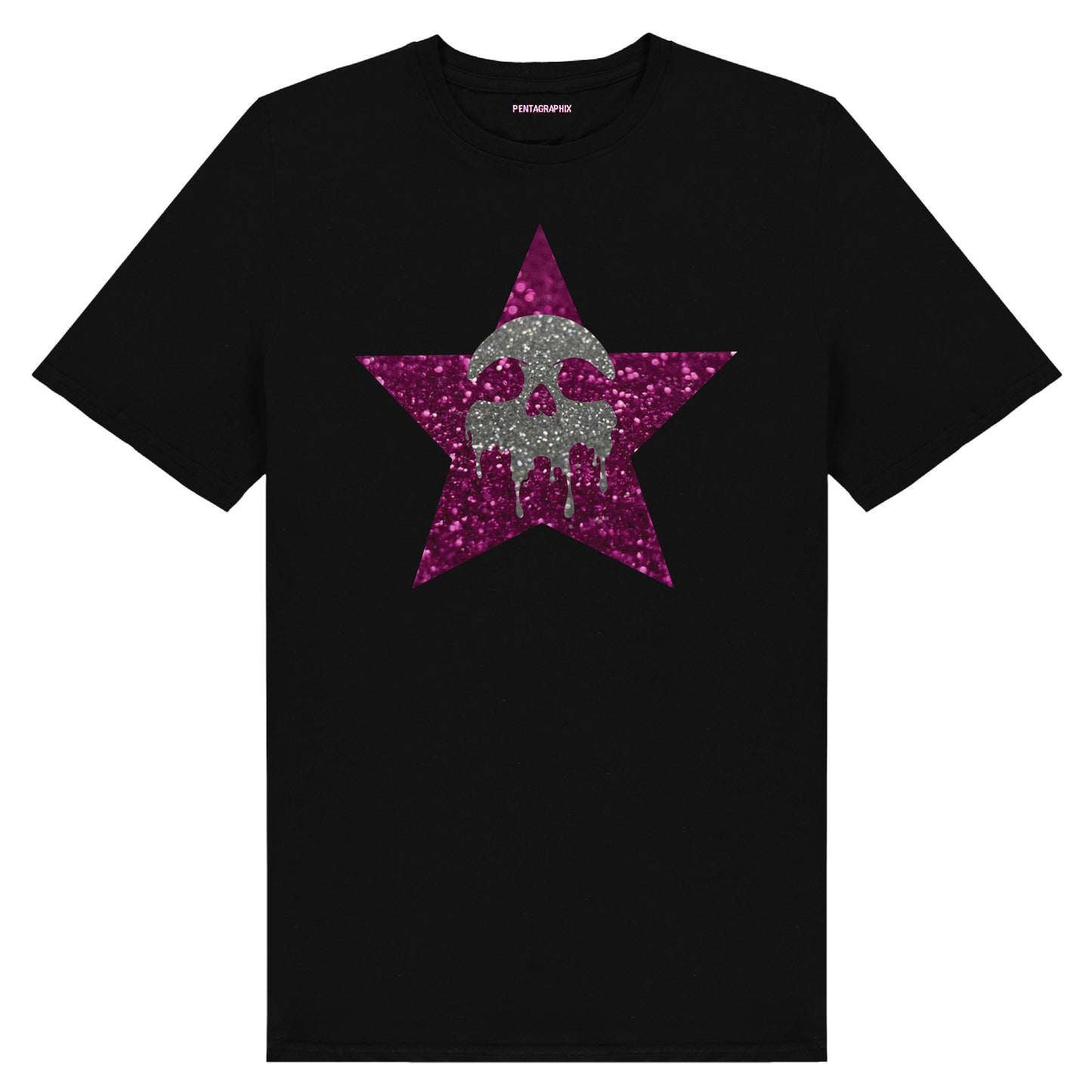 Star Skull Glitter T-Shirt