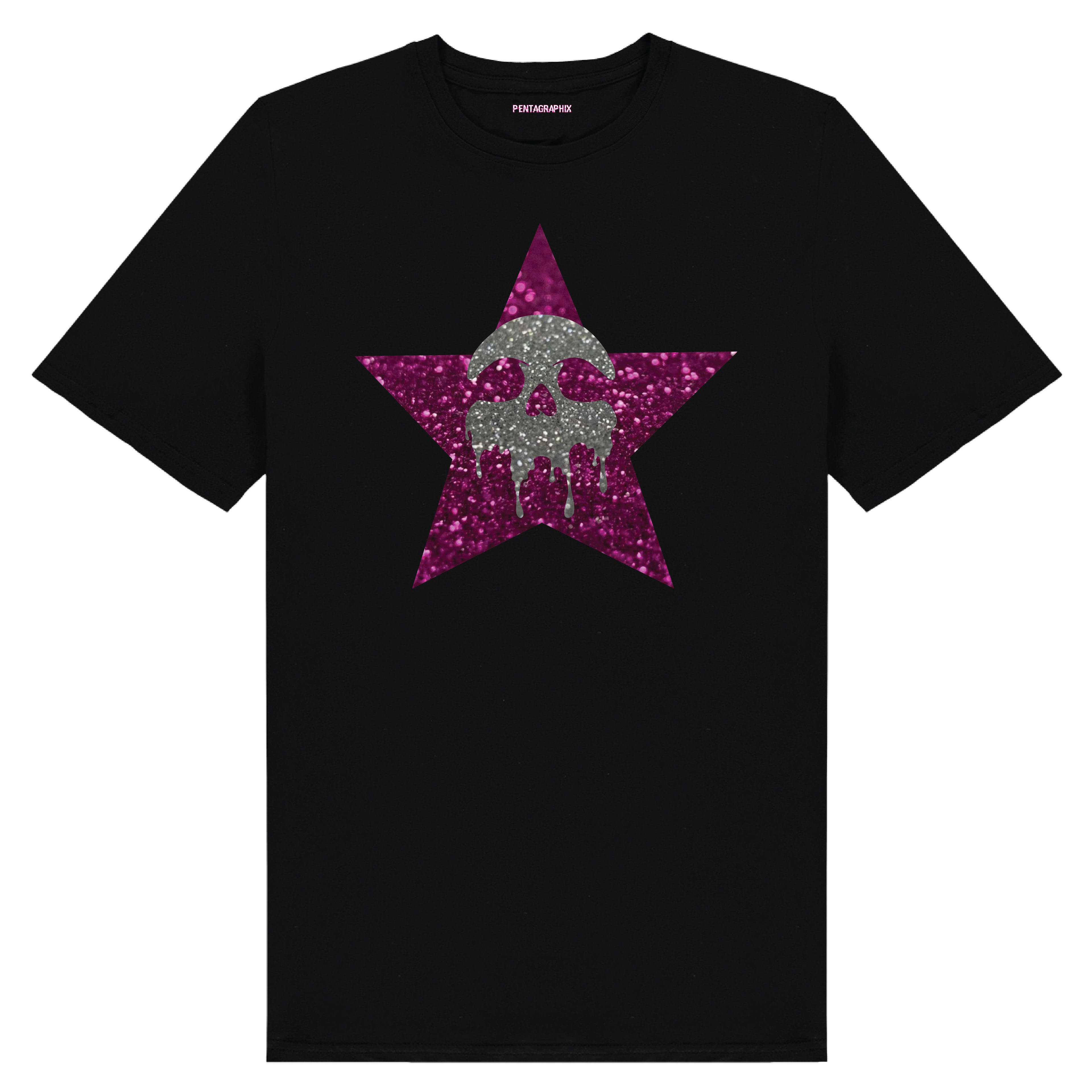 Star Skull Glitter T-Shirt