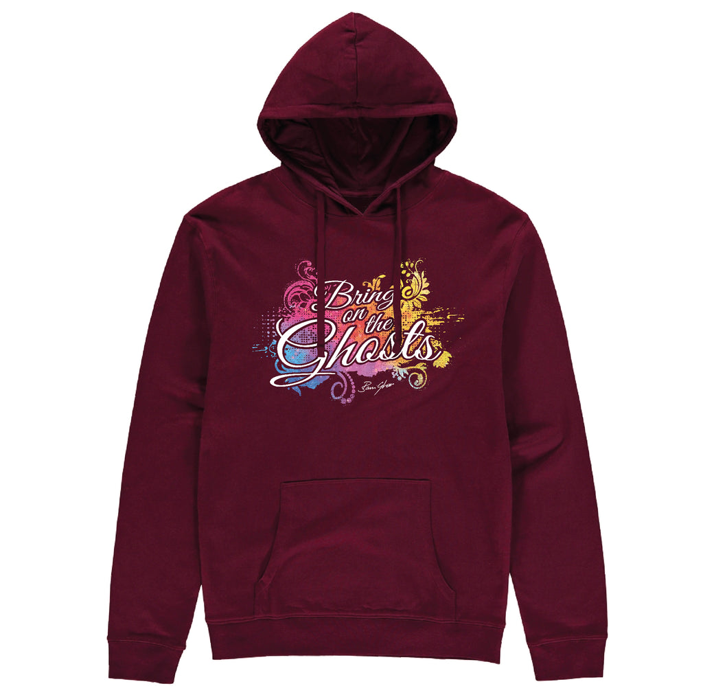 Bring On The Ghosts - Colour Splash Motif Hoodie