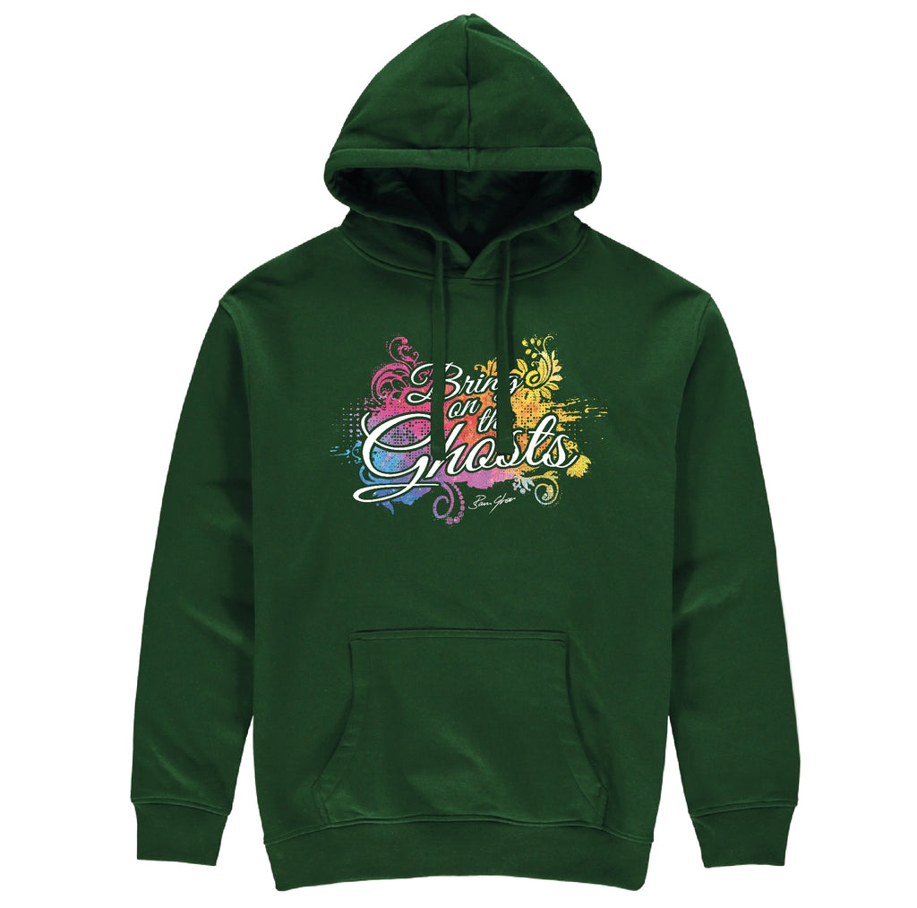 Bring On The Ghosts - Colour Splash Motif Hoodie
