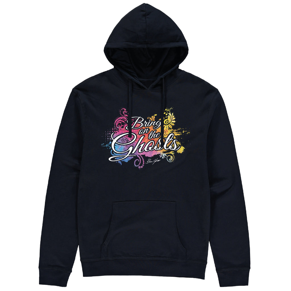Bring On The Ghosts - Colour Splash Motif Hoodie