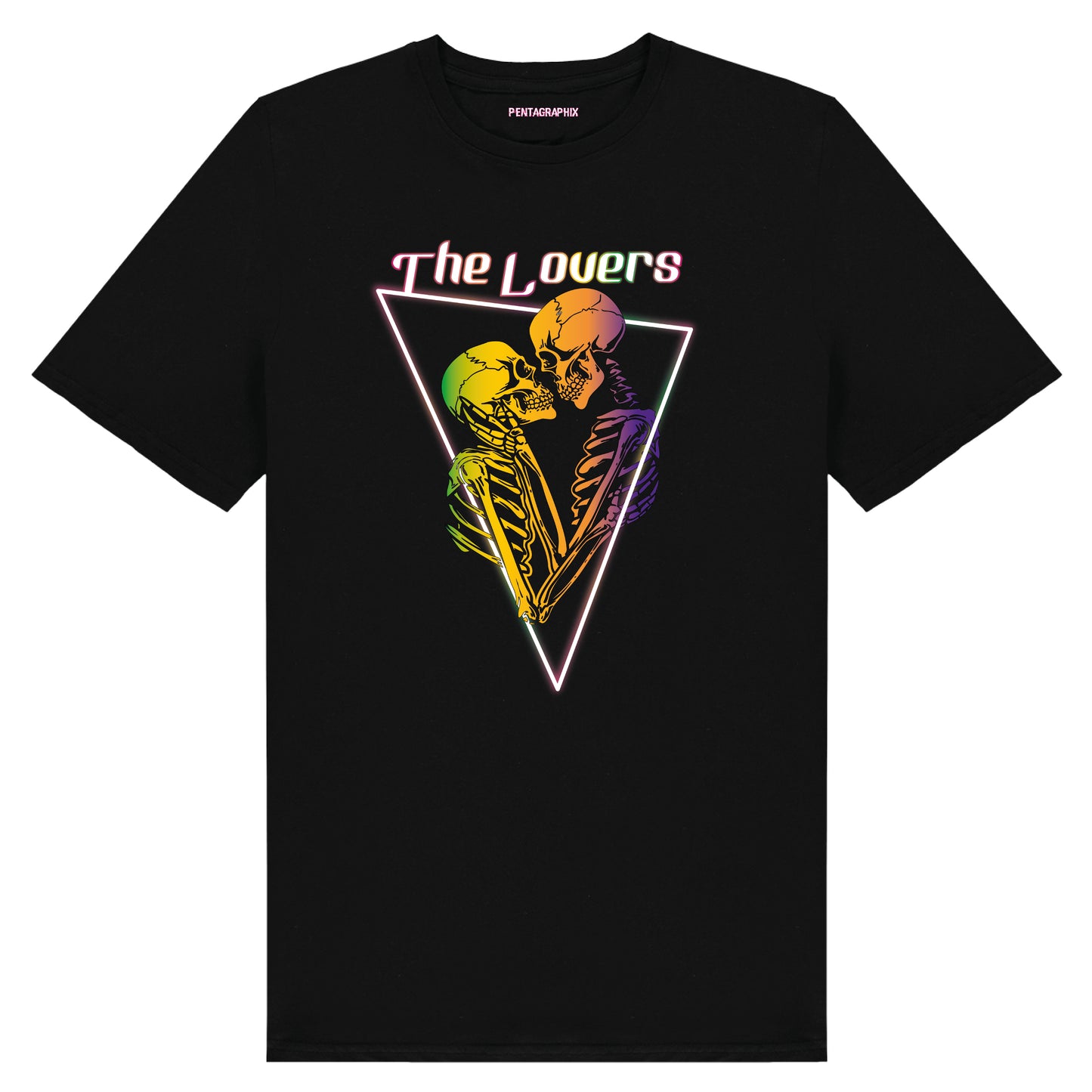 The Lovers T Shirt - Cyberpunk print
