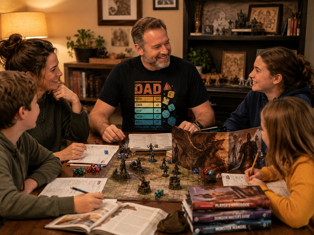 DnD Dad T Shirt