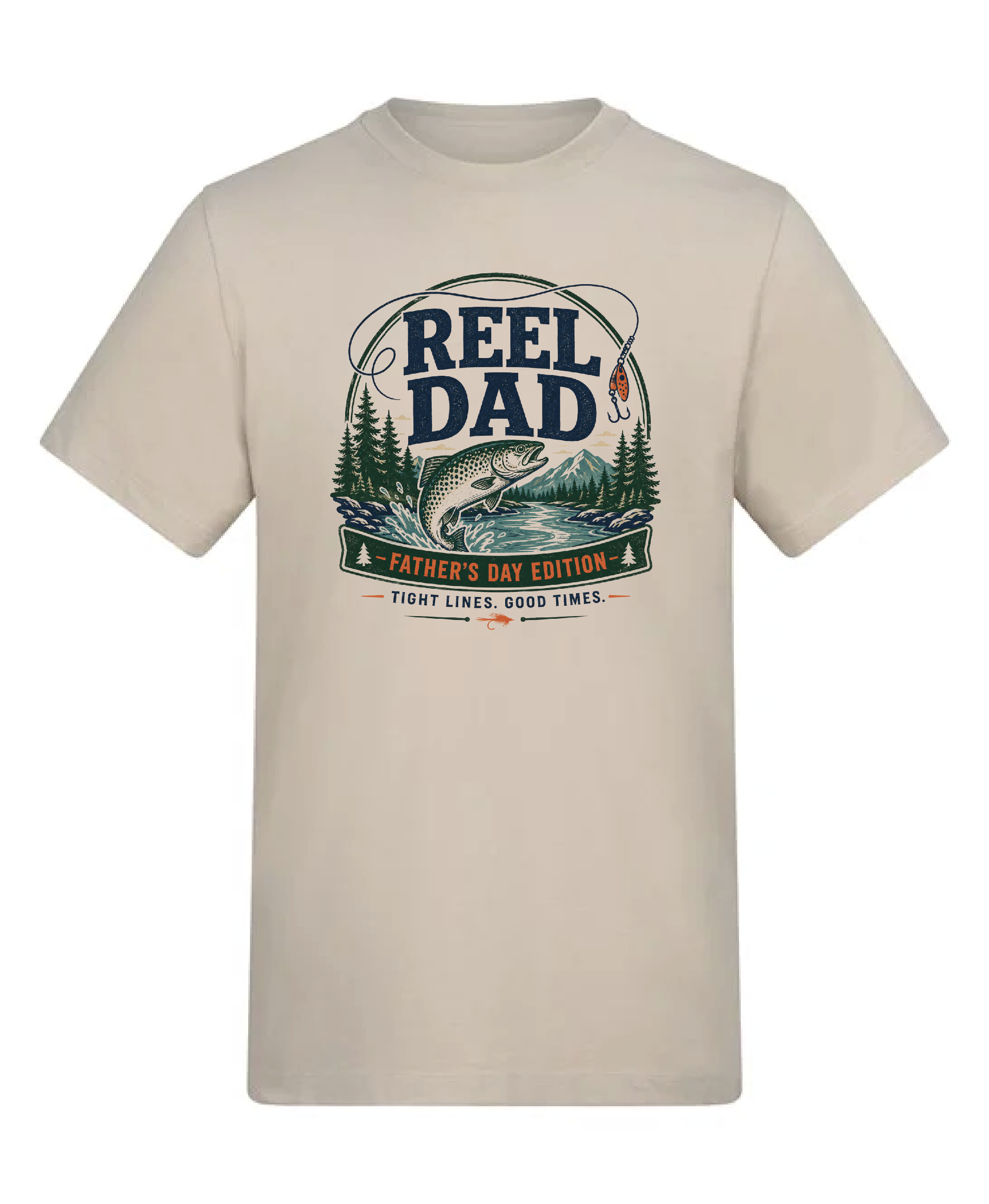 Reel Dad Father's Day Tee