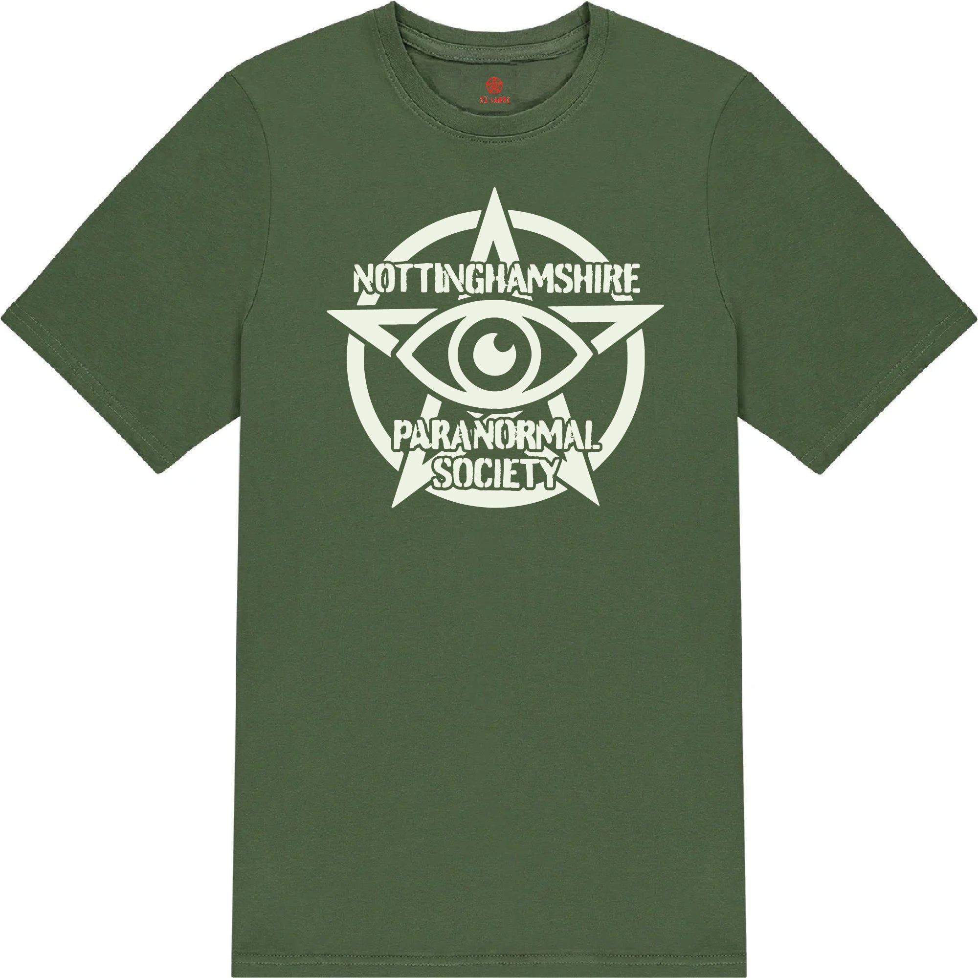 All Seeing Eye Logo T-Shirt - Glow In The Dark