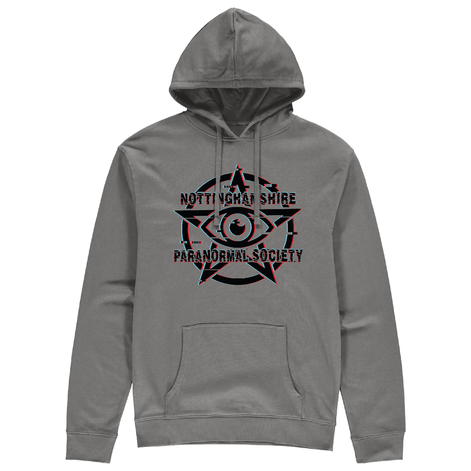 All Seeing Eye Logo Hoodie - Glitch Design