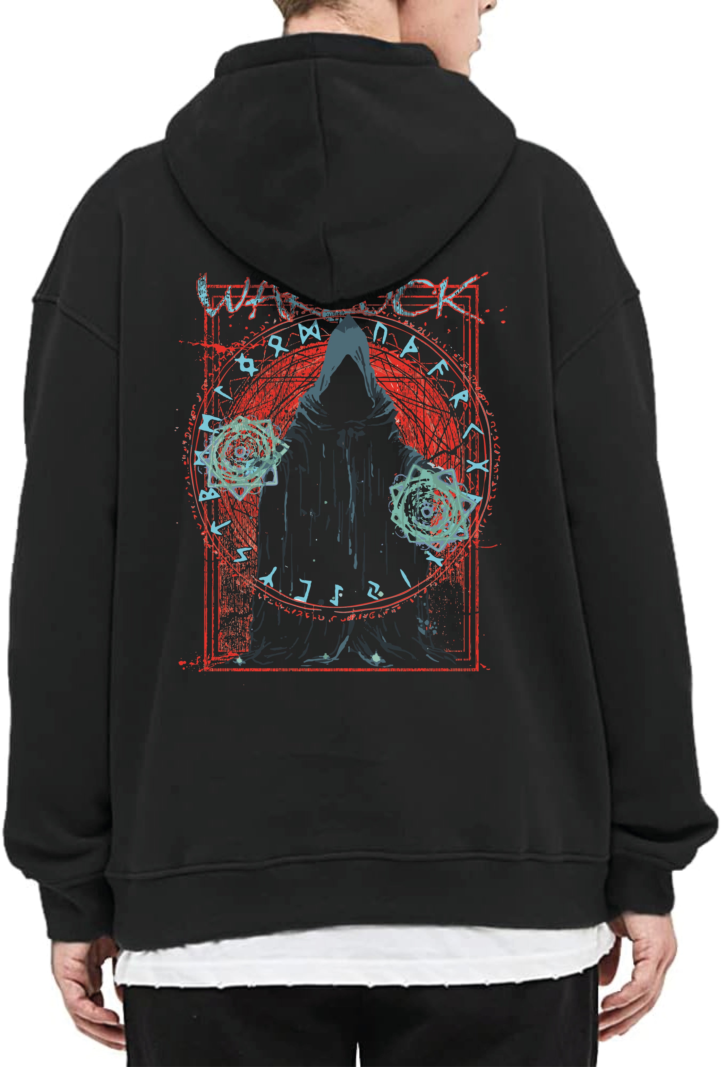 Blue Warlock Pouched Hoodie