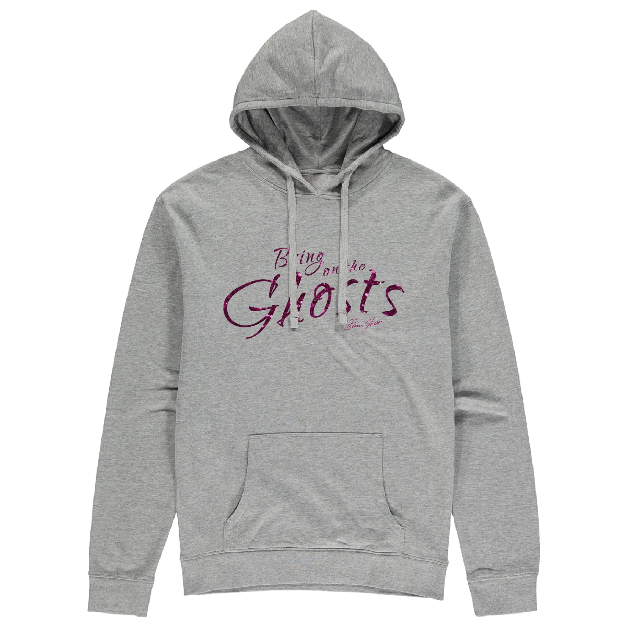 Bring On The Ghosts - Glitter Print Hoodie