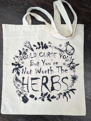 I Would Curse You Tote Bag