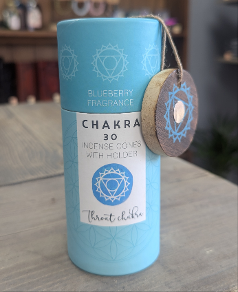 Chakra Incense Cones - THROAT/BLUEBERRY