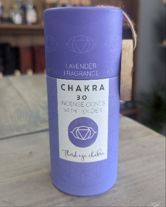 Chakra Incense Cones - THIRD EYE/LAVENDER