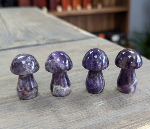 MAGICAL AMETHYST CRYSTAL MUSHROOM