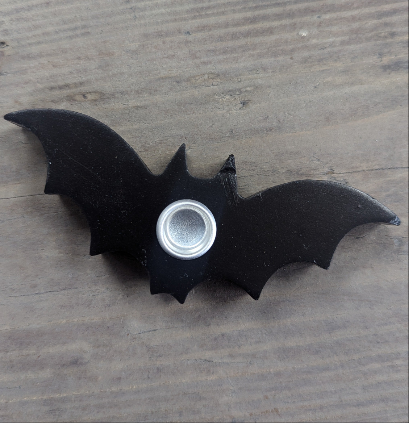 Bat spell candle holder