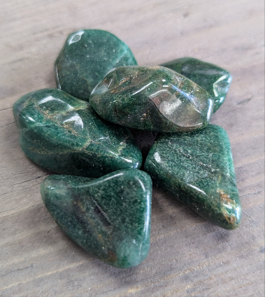 Medium African Tumble Stone - Green Quartz