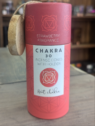 Chakra Incense Cones - ROOT/STRAWBERRY