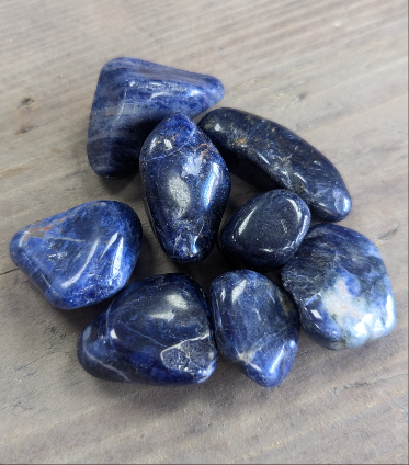 Medium African Tumble Stone - Sodalite - Pure Blue