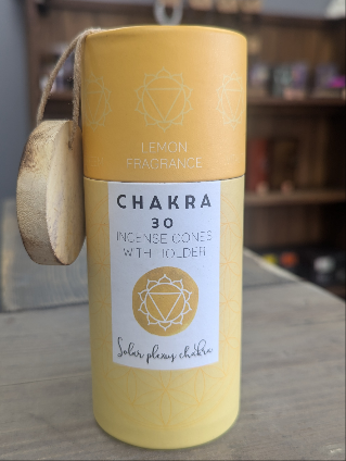 Chakra Incense Cones - SOLAR PLEXUS/LEMON