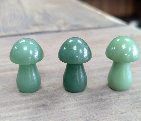 MAGICAL AVENTURINE CRYSTAL MUSHROOM