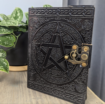 Pentagram Leather Journal