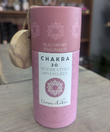 Chakra Incense Cones - CROWN/BLACKBERRY