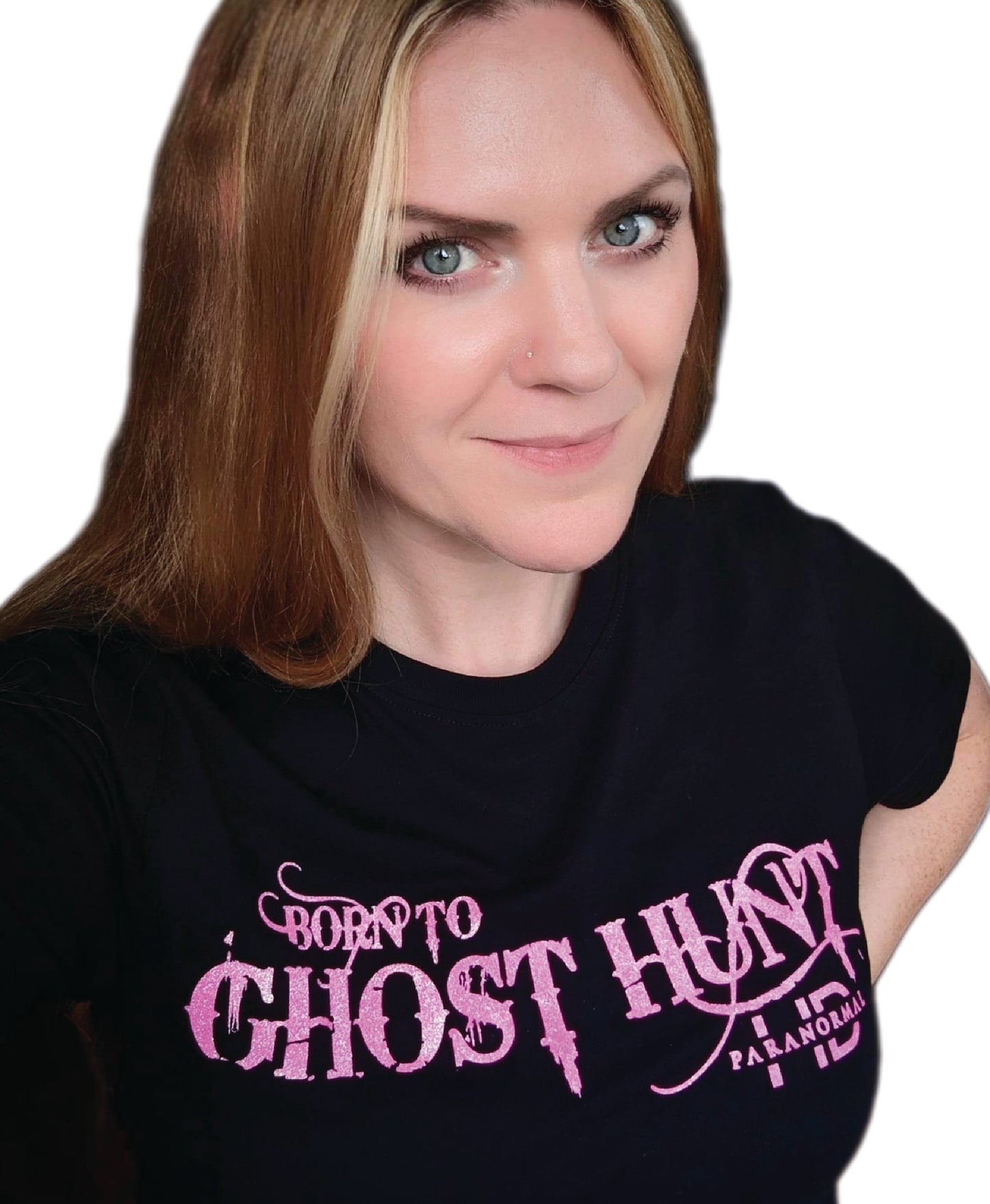 Born To Ghost Hunt Glitter T-Shirt