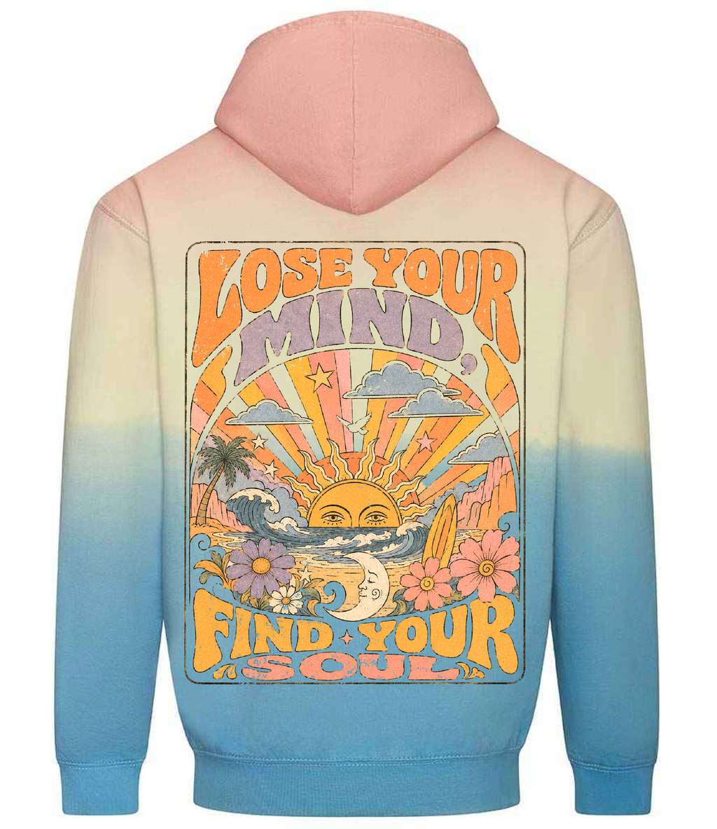 Lose Your Mind Dip Dye Hoodie