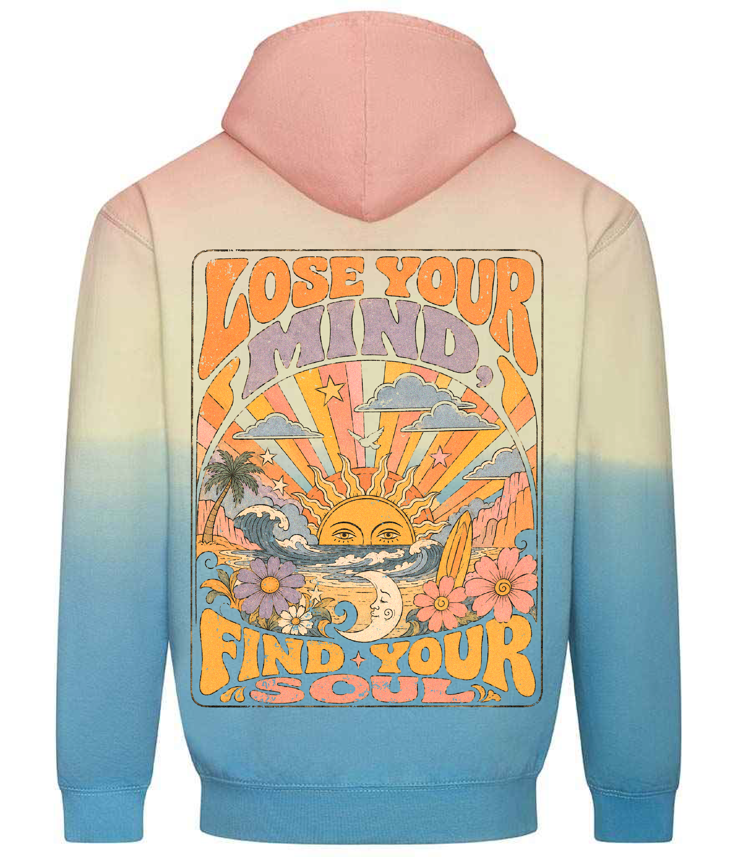 Lose Your Mind Dip Dye Hoodie