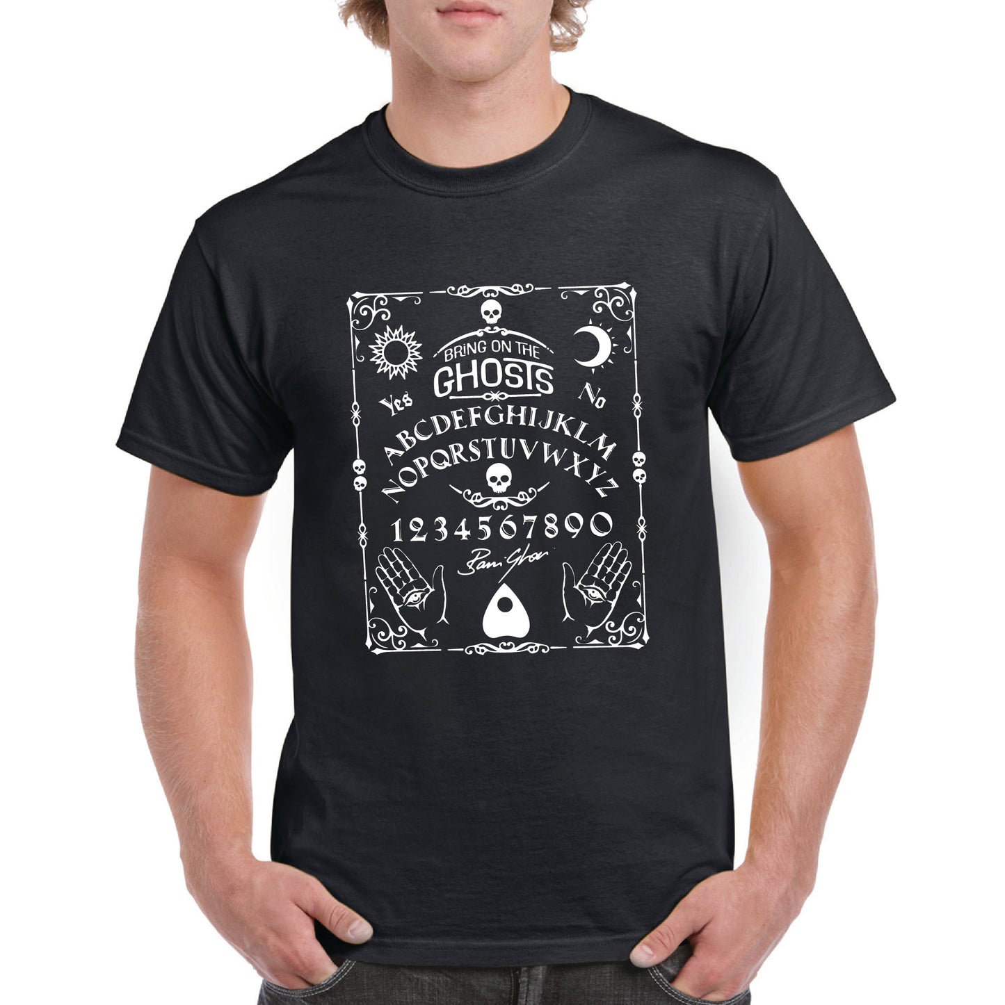 Bring On The Ghosts - OUIJA Board T-Shirt