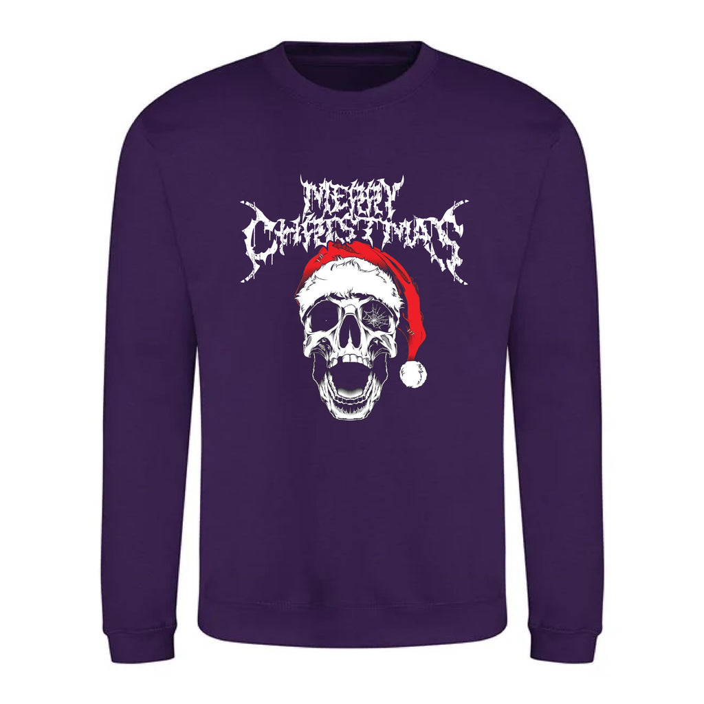 Screaming Skull Christmas Jumper