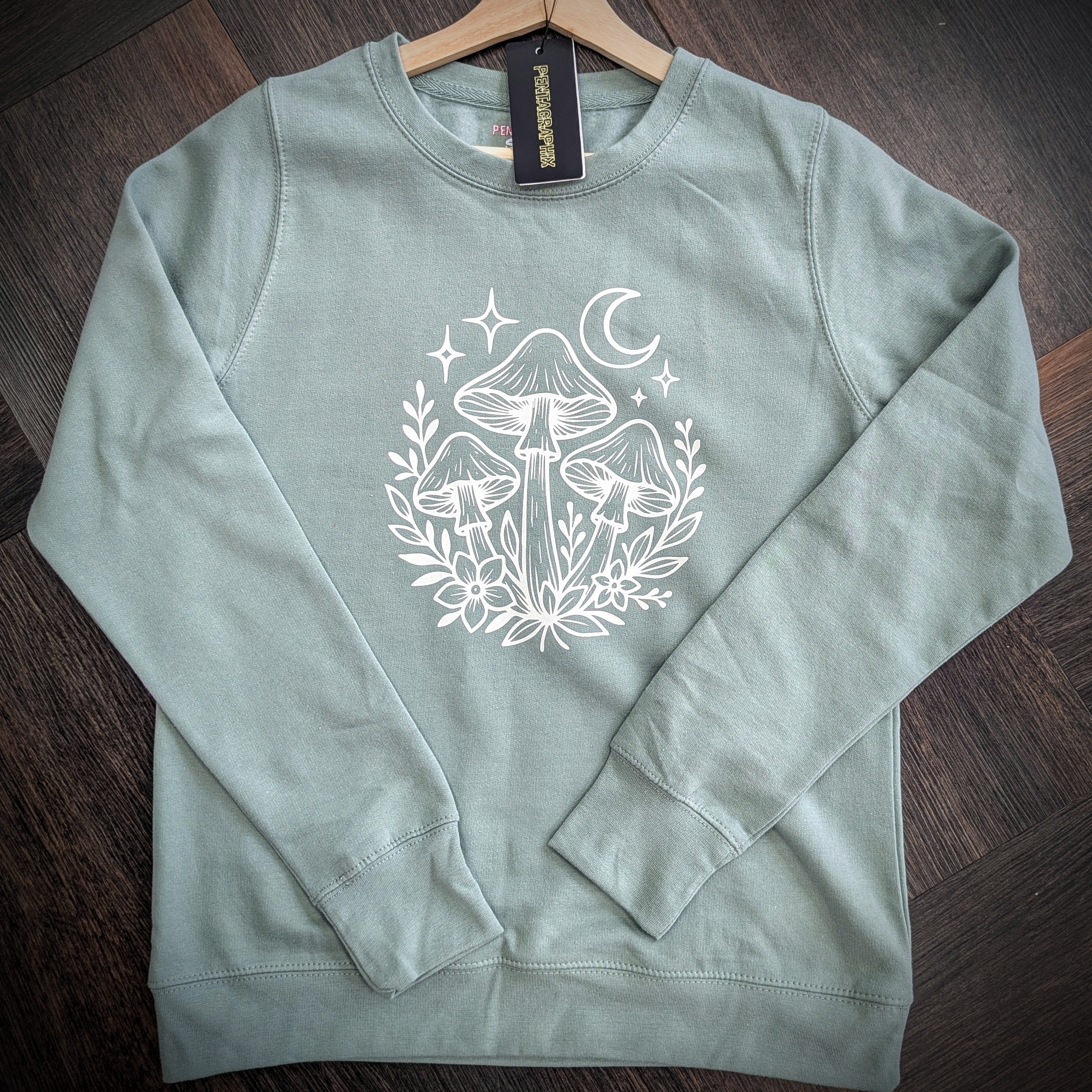 Midnight Mushroom Women's Fit Jumper