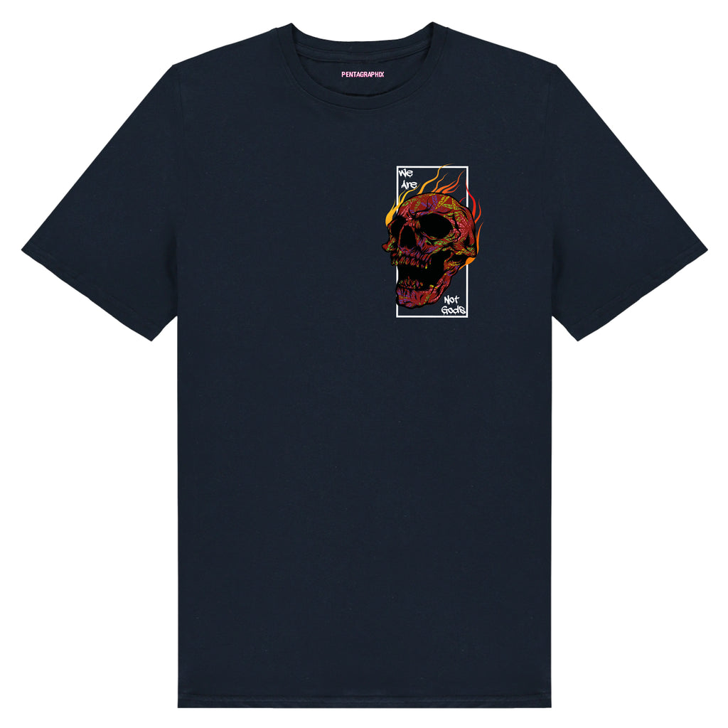 We Are Not Gods Front & Back Print T Shirt