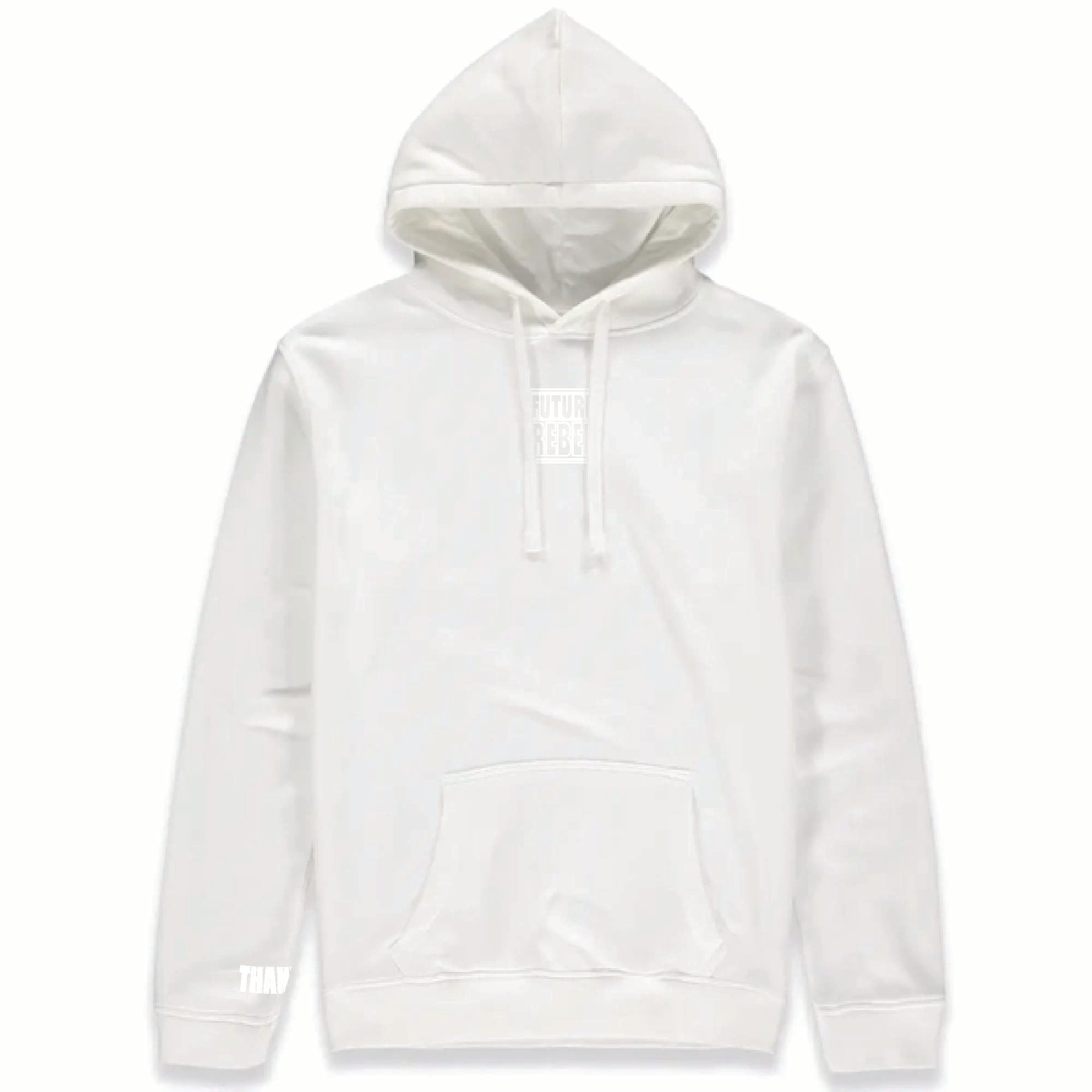 FUTURE REBEL Night Print pouched hoodie