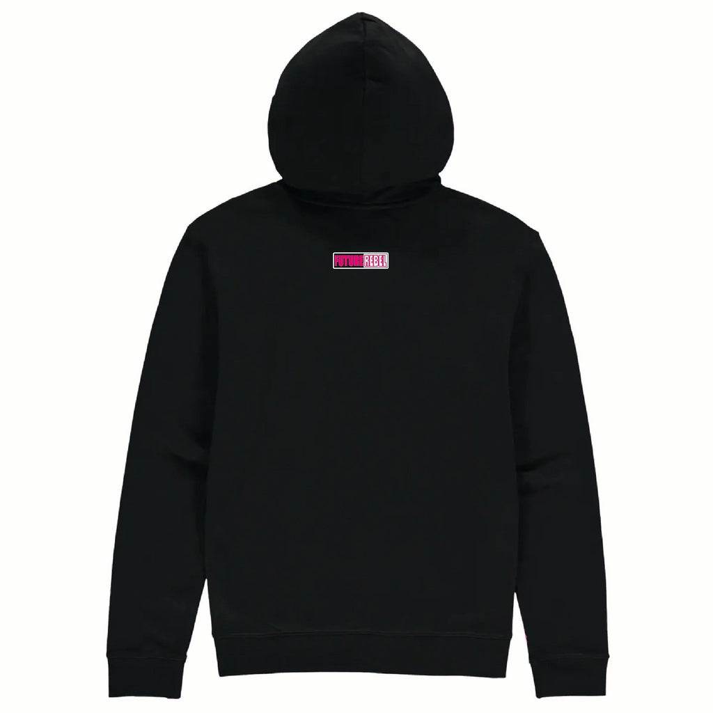 FUTURE REBEL Day Print pouched hoodie